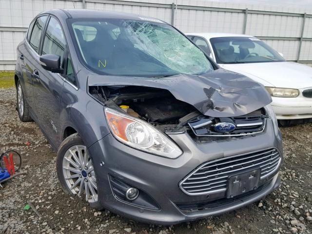 1FADP5CUXDL540071 - 2013 FORD C-MAX PREM GRAY photo 1