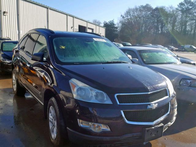 1GNER13D59S124385 - 2009 CHEVROLET TRAVERSE L MAROON photo 1