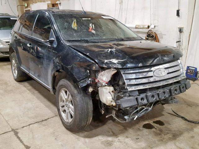 2FMDK48C08BA62778 - 2008 FORD EDGE SEL BLACK photo 1