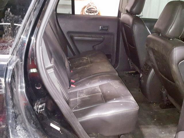 2FMDK48C08BA62778 - 2008 FORD EDGE SEL BLACK photo 6