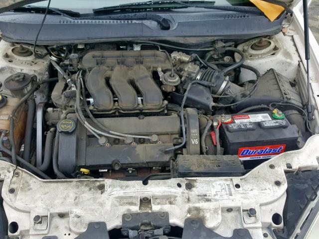 1FAFP55S73A245394 - 2003 FORD TAURUS SES WHITE photo 7