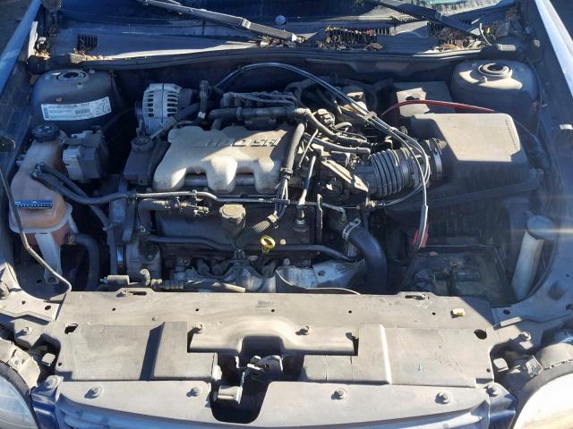 1G1NE52J216163718 - 2001 CHEVROLET MALIBU LS 蓝色 照片 7