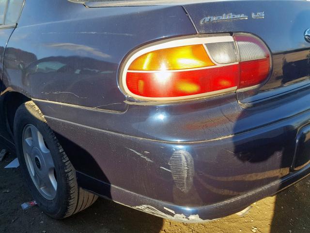 1G1NE52J216163718 - 2001 CHEVROLET MALIBU LS 蓝色 照片 9