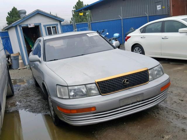 JT8UF11E2M0080101 - 1991 LEXUS LS 400 GRAY photo 1