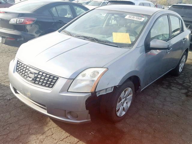 3N1AB61EX9L646113 - 2009 NISSAN SENTRA 2.0 SILVER photo 2