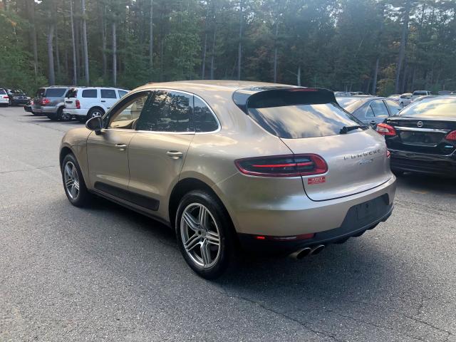 WP1AB2A52FLB66756 - 2015 PORSCHE MACAN S GOLD photo 3