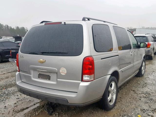 1GNDV23L55D304839 - 2005 CHEVROLET UPLANDER L SILVER photo 4