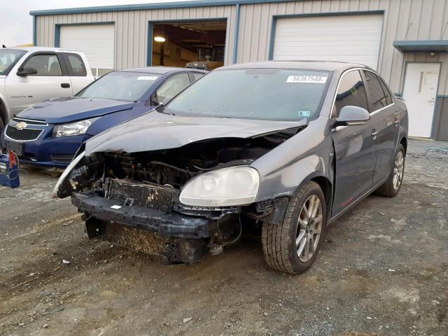 3VWEG71K27M078553 - 2007 VOLKSWAGEN JETTA WOLF GRAY photo 2