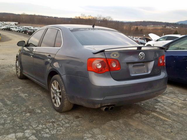 3VWEG71K27M078553 - 2007 VOLKSWAGEN JETTA WOLF GRAY photo 3