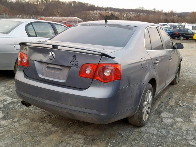 3VWEG71K27M078553 - 2007 VOLKSWAGEN JETTA WOLF GRAY photo 4