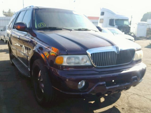 5LMEU27R11LJ15483 - 2001 LINCOLN NAVIGATOR 紫色 照片 1