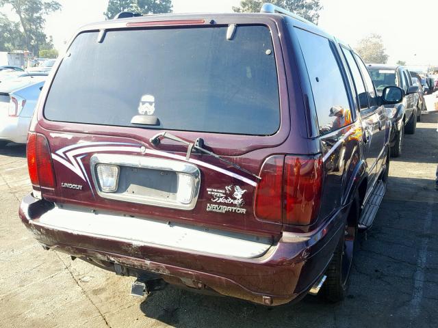 5LMEU27R11LJ15483 - 2001 LINCOLN NAVIGATOR 紫色 照片 4