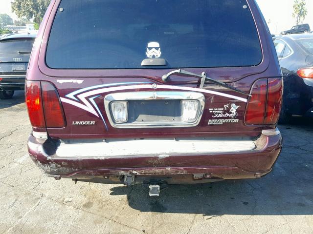 5LMEU27R11LJ15483 - 2001 LINCOLN NAVIGATOR 紫色 照片 9
