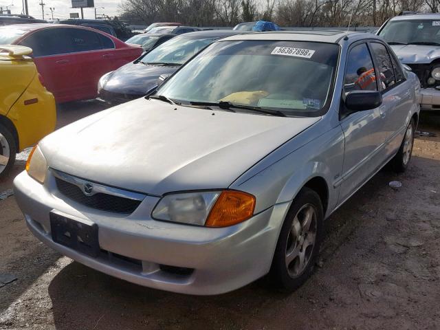 JM1BJ2212Y0278384 - 2000 MAZDA PROTEGE ES 银色 照片 2