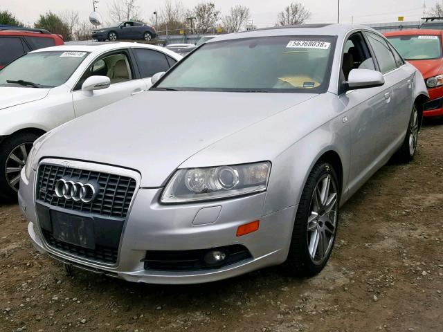 WAUDH74FX8N097513 - 2008 AUDI A6 3.2 QUA SILVER photo 2