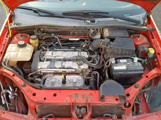 3FAHP30564R115922 - 2004 FORD FOCUS ZX5 RED photo 7