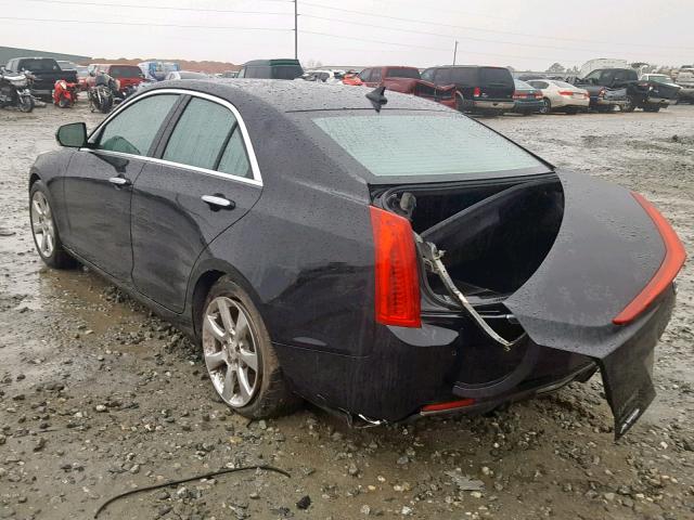 1G6AB5RX0D0153255 - 2013 CADILLAC ATS LUXURY BLACK photo 3