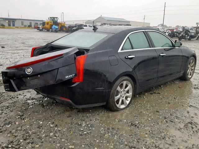 1G6AB5RX0D0153255 - 2013 CADILLAC ATS LUXURY BLACK photo 4