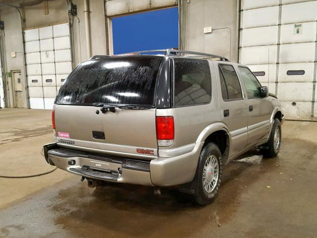 1GKDT13W7Y2157365 - 2000 GMC JIMMY / EN SILVER photo 4