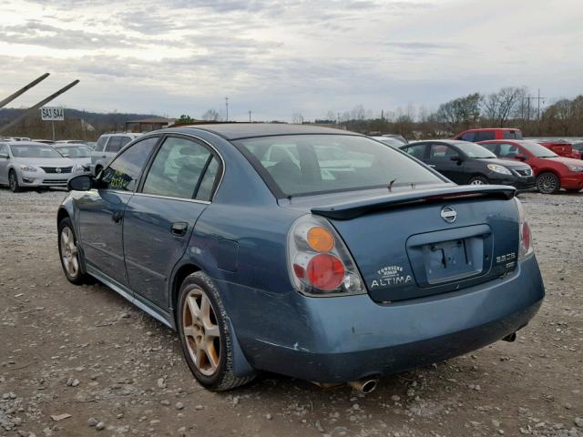 1N4BL11D62C266881 - 2002 NISSAN ALTIMA SE BLUE photo 3