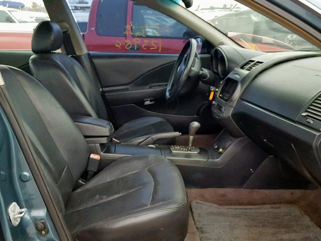 1N4BL11D62C266881 - 2002 NISSAN ALTIMA SE BLUE photo 5