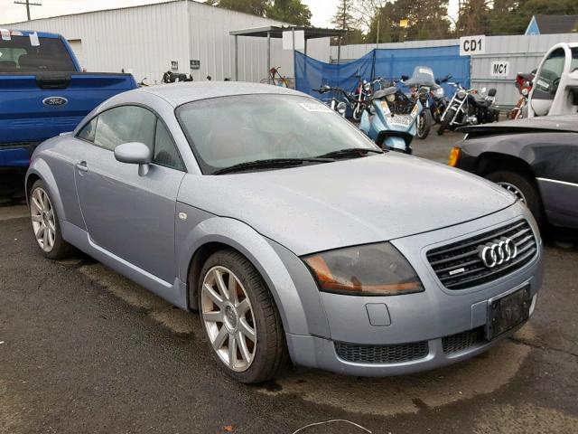 TRUWT28N621024514 - 2002 AUDI TT QUATTRO GRAY photo 1