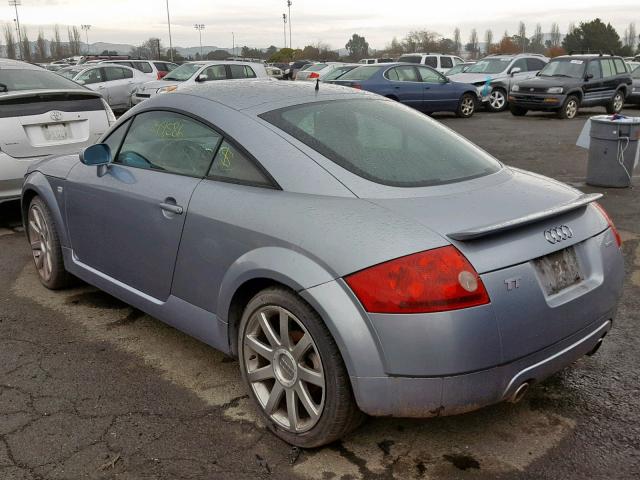 TRUWT28N621024514 - 2002 AUDI TT QUATTRO GRAY photo 3