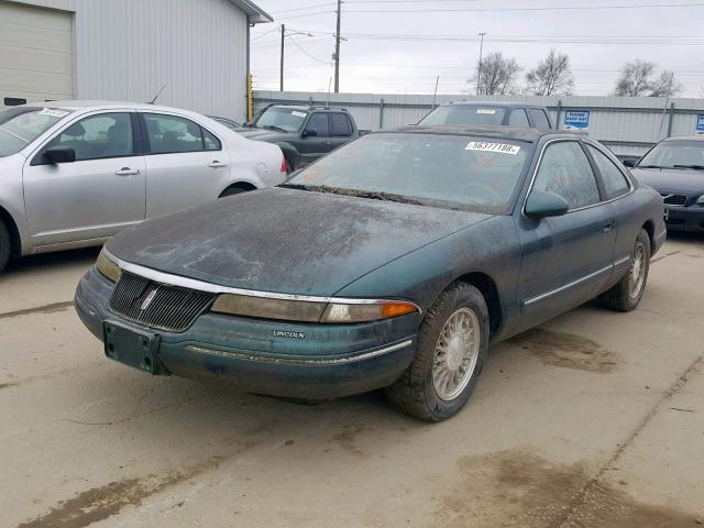 1LNLM91V7RY735858 - 1994 LINCOLN MARK VIII GREEN photo 2