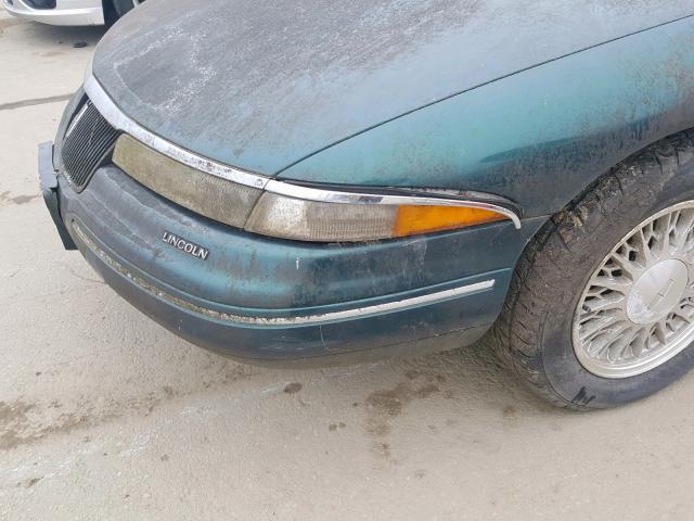 1LNLM91V7RY735858 - 1994 LINCOLN MARK VIII GREEN photo 9