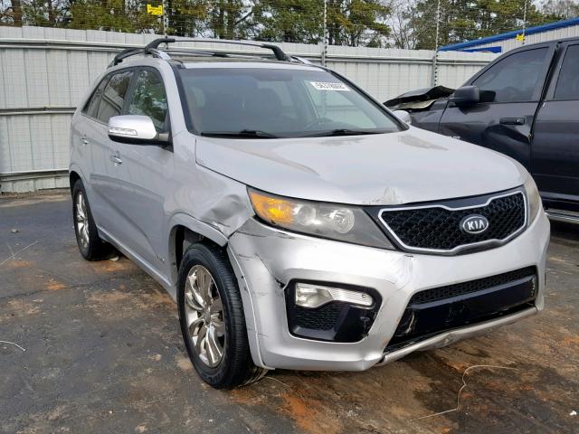 5XYKWDA20CG212233 - 2012 KIA SORENTO SX SILVER photo 1