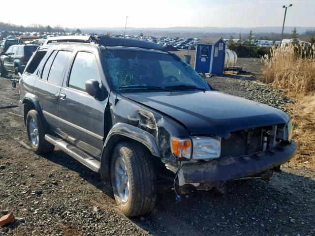 JN8DR09Y73W812580 - 2003 NISSAN PATHFINDER BLACK photo 1