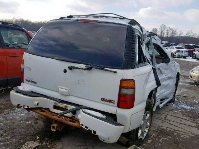 1GKEK63U43J250099 - 2003 GMC YUKON DENA WHITE photo 4