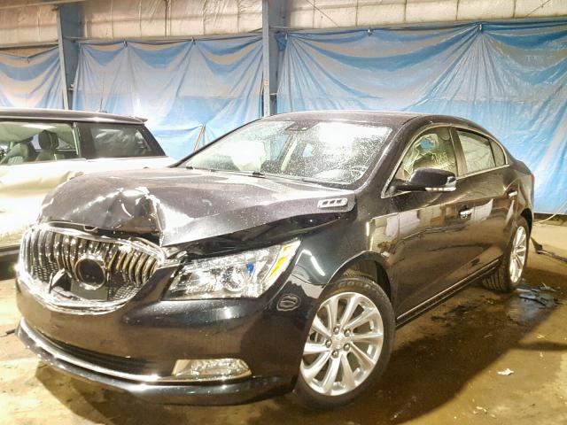 1G4GB5G35FF119122 - 2015 BUICK LACROSSE BLACK photo 2