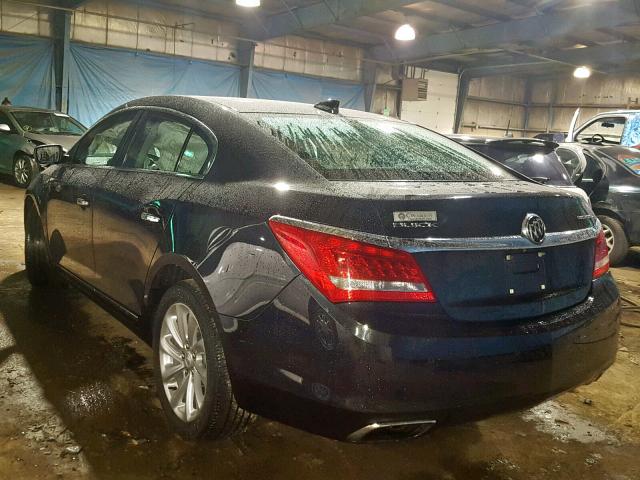 1G4GB5G35FF119122 - 2015 BUICK LACROSSE BLACK photo 3