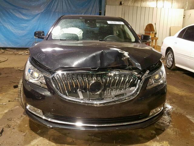 1G4GB5G35FF119122 - 2015 BUICK LACROSSE BLACK photo 9