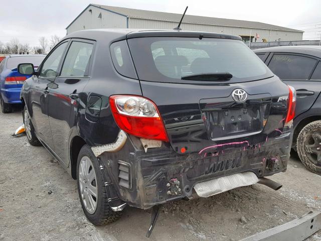 2T1KU4EE6EC132587 - 2014 TOYOTA MATRIX BAS BLACK photo 3