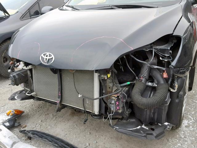 2T1KU4EE6EC132587 - 2014 TOYOTA MATRIX BAS BLACK photo 9