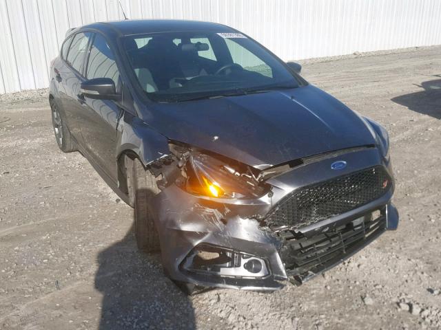 1FADP3L99HL336447 - 2017 FORD FOCUS ST GRAY photo 1