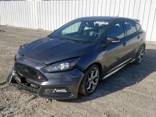 1FADP3L99HL336447 - 2017 FORD FOCUS ST GRAY photo 2