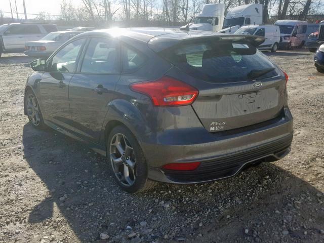 1FADP3L99HL336447 - 2017 FORD FOCUS ST GRAY photo 3