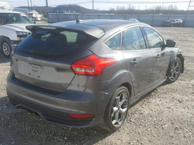 1FADP3L99HL336447 - 2017 FORD FOCUS ST GRAY photo 4