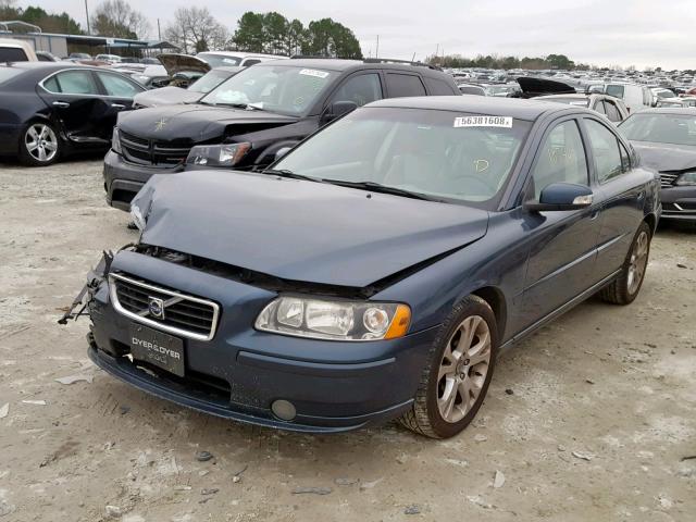 YV1RS592292734833 - 2009 VOLVO S60 2.5T BLUE photo 2