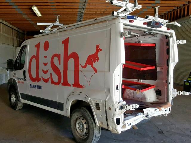 3C6TRVAG2HE547583 - 2017 RAM PROMASTER 白色 照片 3