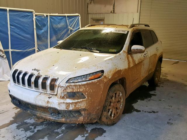 1C4PJMCB3GW155133 - 2016 JEEP CHEROKEE L WHITE photo 2