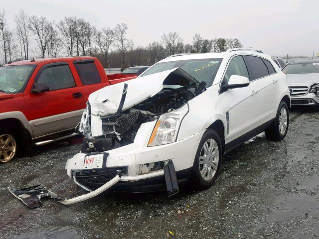 3GYFNDE30CS545306 - 2012 CADILLAC SRX LUXURY WHITE photo 2