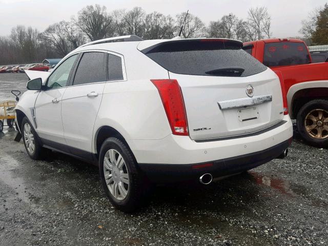 3GYFNDE30CS545306 - 2012 CADILLAC SRX LUXURY WHITE photo 3