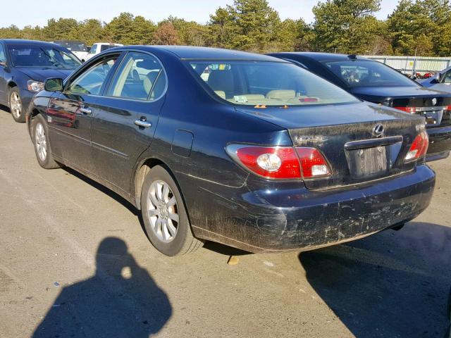 JTHBF30G925020614 - 2002 LEXUS ES 300 BLUE photo 3