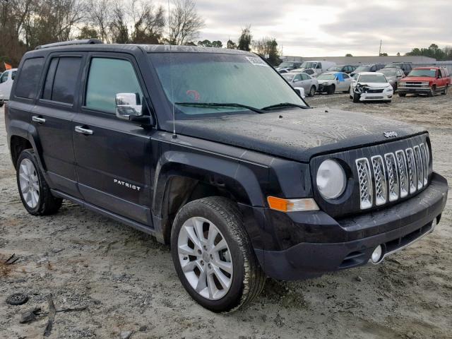 1C4NJRCBXED727666 - 2014 JEEP PATRIOT LI BLACK photo 1