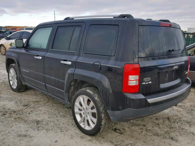 1C4NJRCBXED727666 - 2014 JEEP PATRIOT LI BLACK photo 3