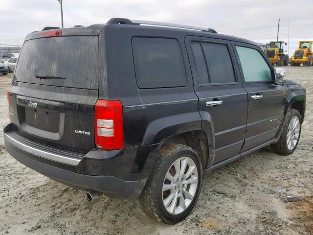 1C4NJRCBXED727666 - 2014 JEEP PATRIOT LI BLACK photo 4